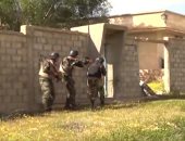 فيديو..القوات المسلحة تضبط قاعة محاضرات وميدان تدريب للإرهابيين بسيناء