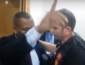 فيديو.. الأمن الموريتانى يمنع حارس أردوغان المسلح من مرافقته للقاء الرئيس