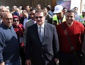 صور.. إقبال متوسط على لجان انتخابات المهندسين باستاد القاهرة بعد صلاة الجمعة 