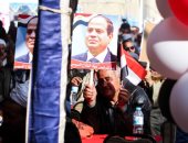 وقفة تأييد لـ"السيسي" فى السعودية تزامنا مع انطلاق تصويت المصريين بالخارج