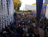 فيديو وصور.. أهالى قرية بنى زيد الأكراد بأسيوط ينظمون مؤتمرا لدعم السيسى