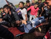 صور.. 15 مصابا فلسطينيا برصاص الاحتلال فى مواجهات اليوم