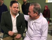 شاهد.. إدوارد فى كواليس مسلسله الجديد "ربع رومى" 