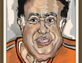 قارئة تشارك "صحافة المواطن" ببورتريه للفنان الراحل محمد متولى