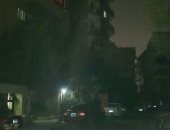 صور.. قارئ يشكو من عدم إضاءة أعمدة الإنارة ليلا بمدينة نصر
