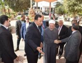 مفتى الجمهورية من المنوفية: أدعو المواطنين للمشاركة بانتخابات الرئاسة