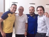 صور.. كوبر وفايز يجتمعان بالحضرى قبل مباراة اتحاد جدة والتعاون السعودى