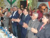 صور.. الآلاف يؤيدون السيسى فى مؤتمر "معاك من أجل مصر" بدمياط