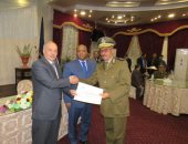 صور.. مساعد وزير الداخلية لوسط الدلتا يكرم 116 ضابطا وفرد شرطة بالغربية