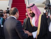 "الخارجية" السعودية تنشر صور مغادرة ولى العهد لمصر بعد زيارة استغرقت 3 أيام