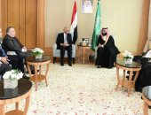 السويدى: ناقشنا أطر التعاون بين البرلمان والمملكة فى لقاء ولى العهد السعودى