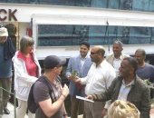 صور.. وصول 24 سائحا إلى مرسى البلينا لزيارة المناطق الأثرية بسوهاج