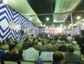 بدء المؤتمر الجماهيرى للنائب محمد إسماعيل لدعم السيسى بالانتخابات فى الجيزة