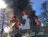 فيديو وصور.. إصابات عديدة فى حريق ضخم بمدينة "دنفر" الأمريكية