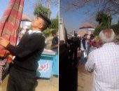 صور.. أمن القاهرة يضبط مخالفات بالجملة فى حملة إزالة إشغالات بوسط البلد