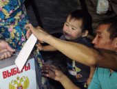 الفرنسية تنشر صورا لتصويت مبكر فى انتخابات الرئاسة الروسية بمنطقة تندرا