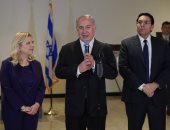 صور.. نتنياهو يفتتح معرضا حول القدس فى مبنى الأمم المتحدة