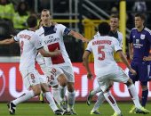 جول مورنينج.. إبراهيموفيتش يمزق شباك أندرلخت بقذيفة مدوية