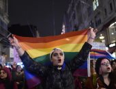 صور.. مظاهرات للمثليين فى تركيا للمطالبة بحقوقهم الجنسية