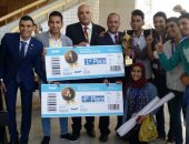 طلاب الجيزة يحصدون العديد من الجوائز فى مسابقة العلوم والهندسة