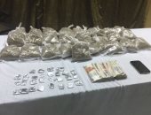 "مكافحة المخدرات" تضبط 5 عاطلين وربة منزل قبل ترويجهم 6 كيلو فودو وحشيش