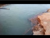فيديو.. شكوى من كسر فى ماسورة المياه بحدائق أكتوبر