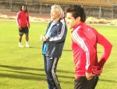 صور.. محمد حلمى يقود المران الأول فى طلائع الجيش