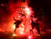 صور.. الإبداع والمتعة بالألعاب النارية فى مهرجان "سان خوان ديوس" بالمكسيك