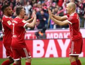 فيديو.. بايرن ميونخ يكتسح هامبورج بنصف دستة أهداف فى الدورى الألمانى