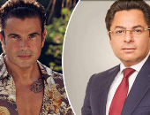 عمرو دياب يهنئ خالد أبو بكر على برنامجه الجديد بفضائية الحياة