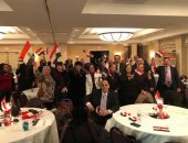 فيديو.. النائبة غادة عجمى تنظم مؤتمرا للجالية المصرية فى أمريكا لدعم السيسي