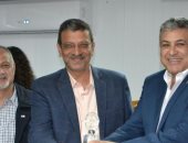 وفد من جمعية رجال أعمال الإسكندرية يزورون زيارة مدينة العلمين الجديدة