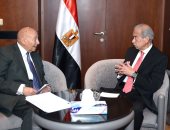 شريف إسماعيل يستقبل رئيس المجلس القومى لحقوق الإنسان