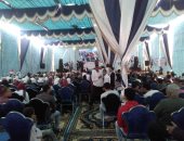 فيديو وصور.. "حماة الوطن" ينظم مؤتمرا حاشدا لدعم السيسي بالبحيرة