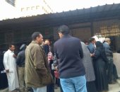 قارئ يشكو من زحام مكتب تموين محرم بك فى الإسكندرية 