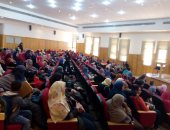 فيديو وصور.. سيدات الوادى الجديد يدشن مؤتمرا لدعم الرئيس السيسى فى الانتخابات