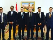 السفير المصرى فى روسيا يستقبل شباب مصر من أجل المستقبل