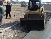 محافظة دمياط : إزالة تعديات على أرض زراعية وتوفير معاش لأحد المواطنين