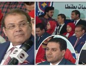 فيديو وصور.."أنت الأمل".. مظاهرة فى حب مصر بدمياط.. حسن راتب بمؤتمر دعم السيسي:لم يطلب الحكم بل طُلب له.. نترقب إعلان انتهاء الإرهاب بسيناء وبدء سنوات الرخاء.. وأدعو المصريين ليكونوا على قلب رجل واحد خلف قائدهم