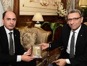 الأمين العام لمجلس النواب يستقبل سفير أوكرانيا بالقاهرة  (صور)