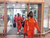 بعثة سيمبا التنزانى تصل مطار القاهرة الدولى