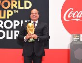 السيسى: لو اجتمع المصريون بحبهم كأس العالم هايجى.. مفيش حاجة بعيدة على ربنا