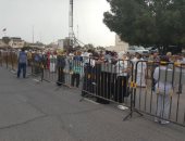 توثيق طوابير الناخبين أمام سفارة مصر بالكويت جوا .. فيديو