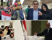 فيديو يرصد ملحمة المصريين بالخارج فى الانتخابات الرئاسية وسط أجواء احفالية