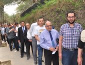 صور.. المصريون بالسعودية يحتشدون فى طوابير طويلة للتصويت فى الانتخابات