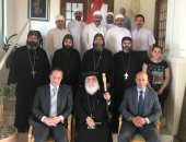 صور.. أساقفة الكنيسة المصرية بجنوب أفريقيا يدلون بأصواتهم فى الانتخابات