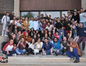 صور .. صناع "للحب فرصة أخيرة" يحتفلون بتصوير  المشاهد الأخيرة بحضور داليا البحيري