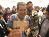 رجل مسن بلجنة الكويت: حرصت على التصويت فى الانتخابات الرئاسية رغم مرضى