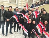 صور.. مصريون بأوكرانيا يسافرون 12 ساعة للإدلاء بأصواتهم بانتخابات الرئاسة