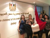 صور.. المصريون بالخارج يوثقون لحظة تصويتهم فى الانتخابات عبر "اليوم السابع"